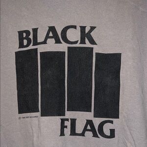 Black Flag Gray T-Shirt